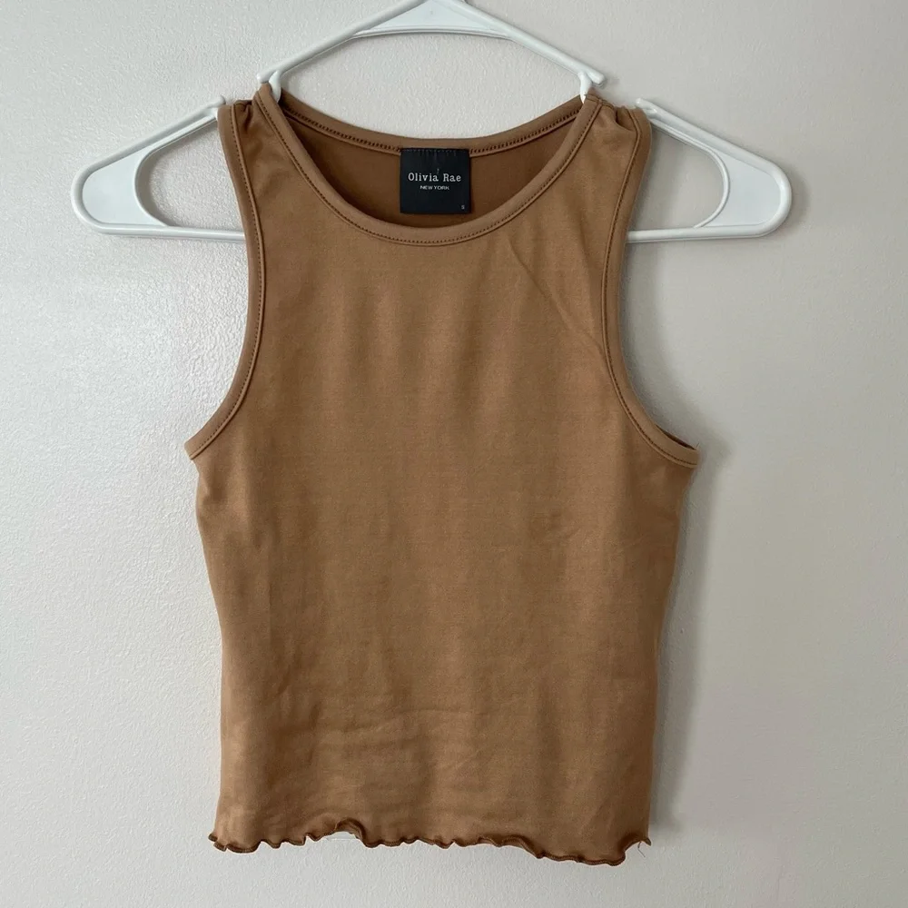 Olivia Rae New York Basic Racerback Tank - Picture 3 of 6